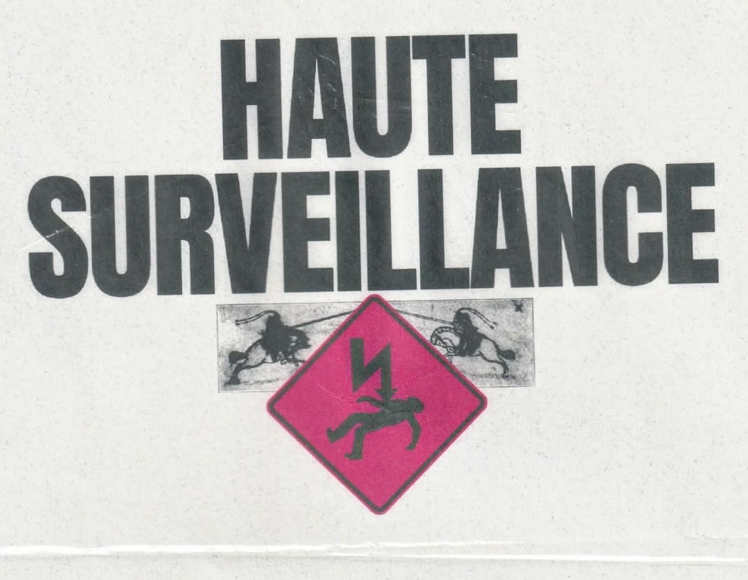 Haute surveillance, scan, collage, 2025