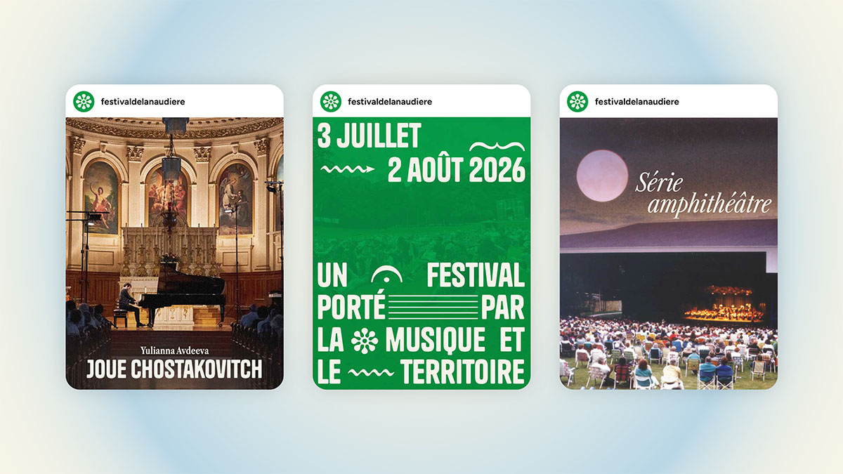 Festival de Lanaudière, dépliant