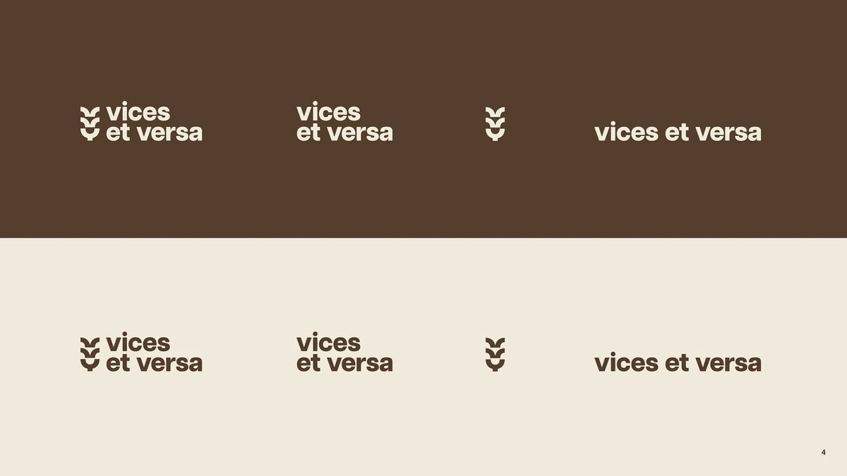 Vices et Versa, logotype